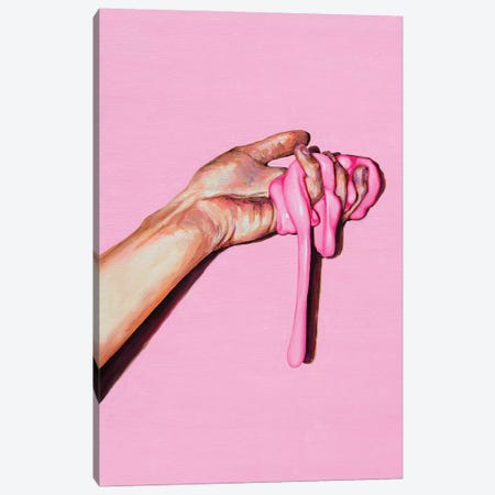 Pink Substance Canvas Print #OBA75} by Oleksandr Balbyshev Canvas Artwork