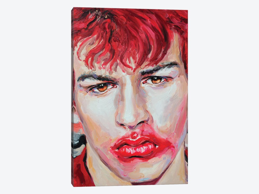 Red by Oleksandr Balbyshev 1-piece Art Print