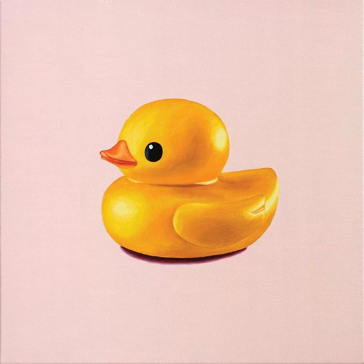 Rubber Duck by Oleksandr Balbyshev wall art