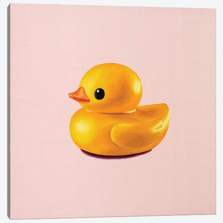 Rubber Duck Canvas Print #OBA85} by Oleksandr Balbyshev Canvas Art Print