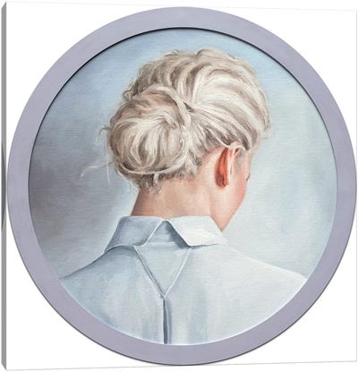 Blonde Hair Canvas Art Print - Oleksandr Balbyshev