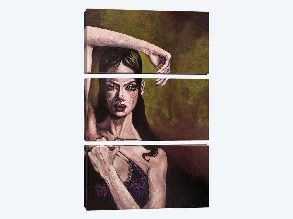 Jade's Tear by Jason O'Brien 3-piece Canvas Print