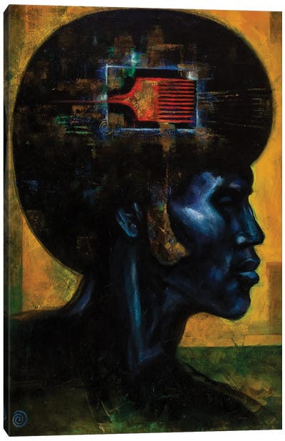 Soul Comb II Canvas Art Print - Jason O'Brien