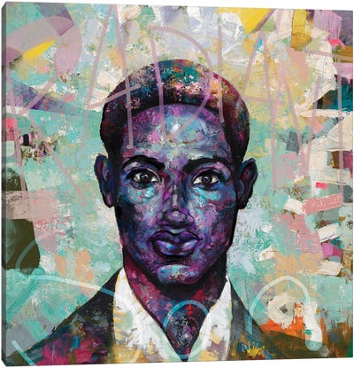 The Radiant Son Canvas Art Print - Black History Month