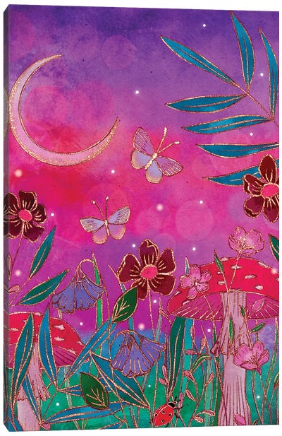 Magic On The Meadow Canvas Art Print - Olivia Bürki