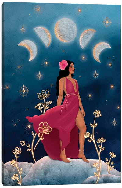 Divine Woman Canvas Art Print - Olivia Bürki