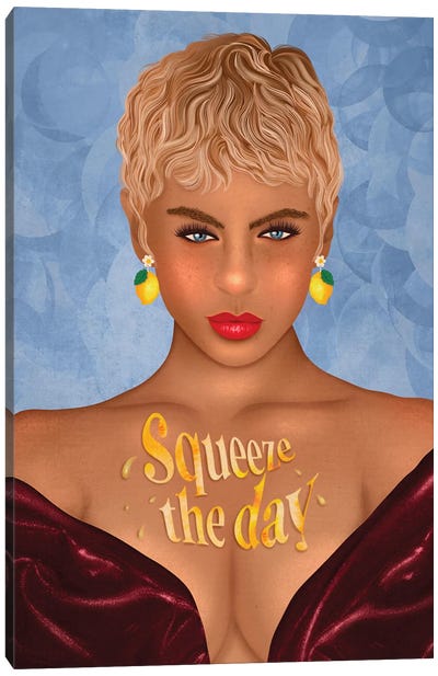Squeeze The Day Canvas Art Print - Olivia Bürki
