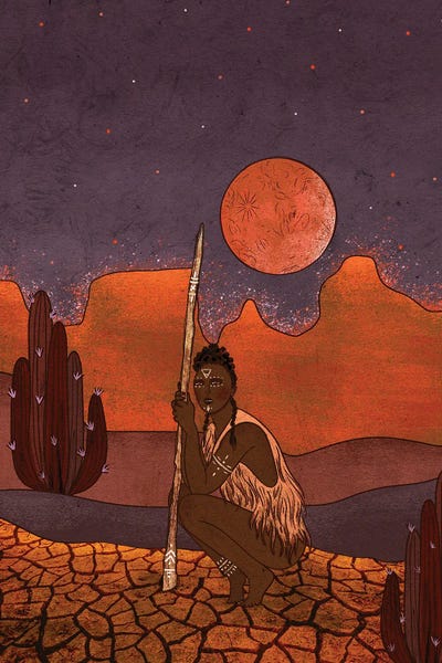 African Heritage: Earth Goddess by Olivia Bürki