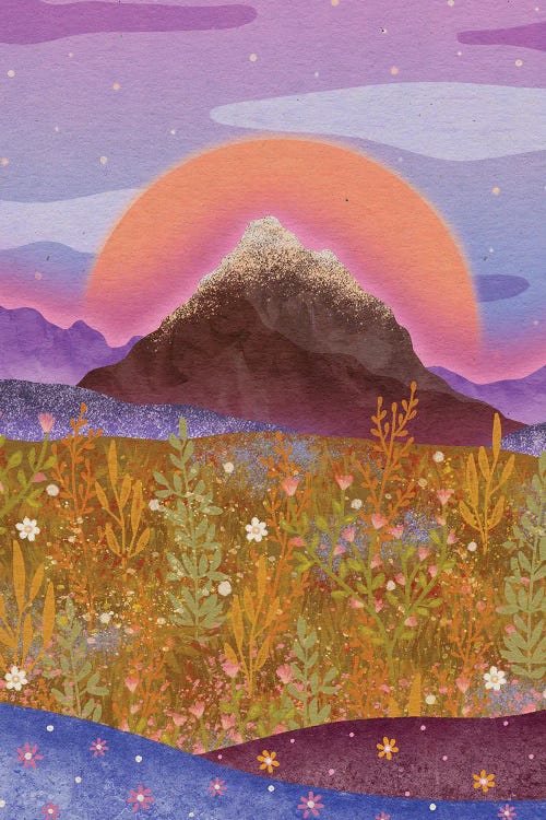 Flower Alp by Olivia Bürki wall art
