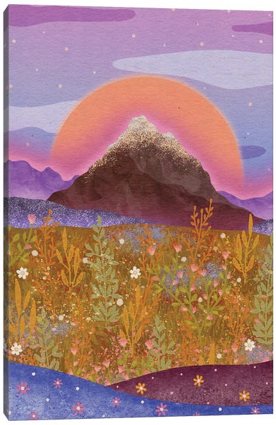 Flower Alp Canvas Art Print - Olivia Bürki