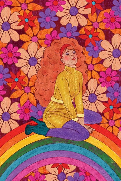 Rainbows: Flower Power Babe by Olivia Bürki
