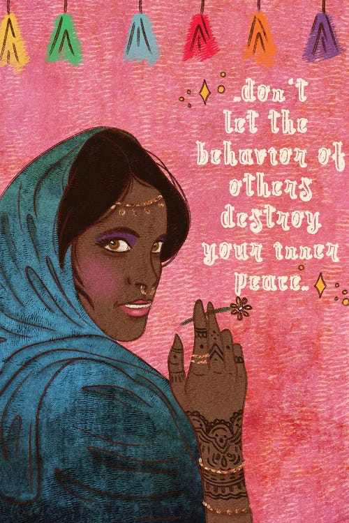 Inner Peace by Olivia Bürki wall art