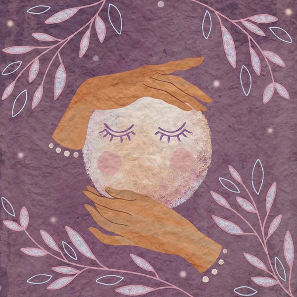 Mysticism: Moon In Her Hands by Olivia Bürki