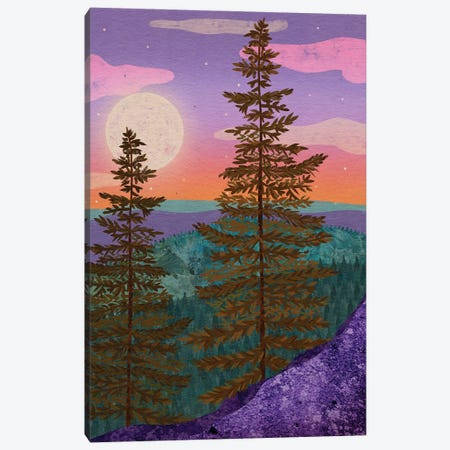 Mystic Woods Canvas Print #OBK31} by Olivia Bürki Art Print