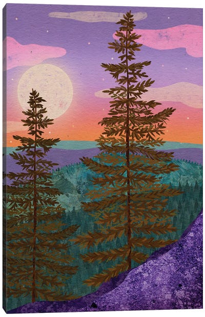 Mystic Woods Canvas Art Print - Olivia Bürki