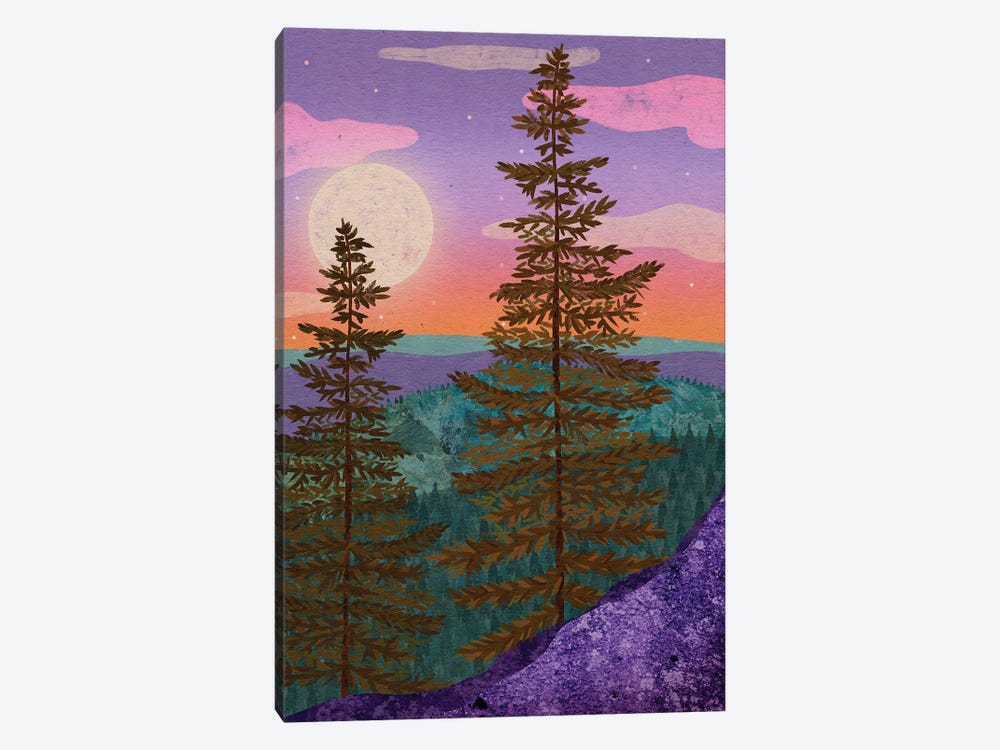 Mystic Woods by Olivia Bürki 1-piece Canvas Print