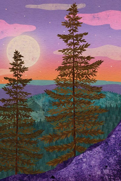 Pine Trees: Mystic Woods by Olivia Bürki