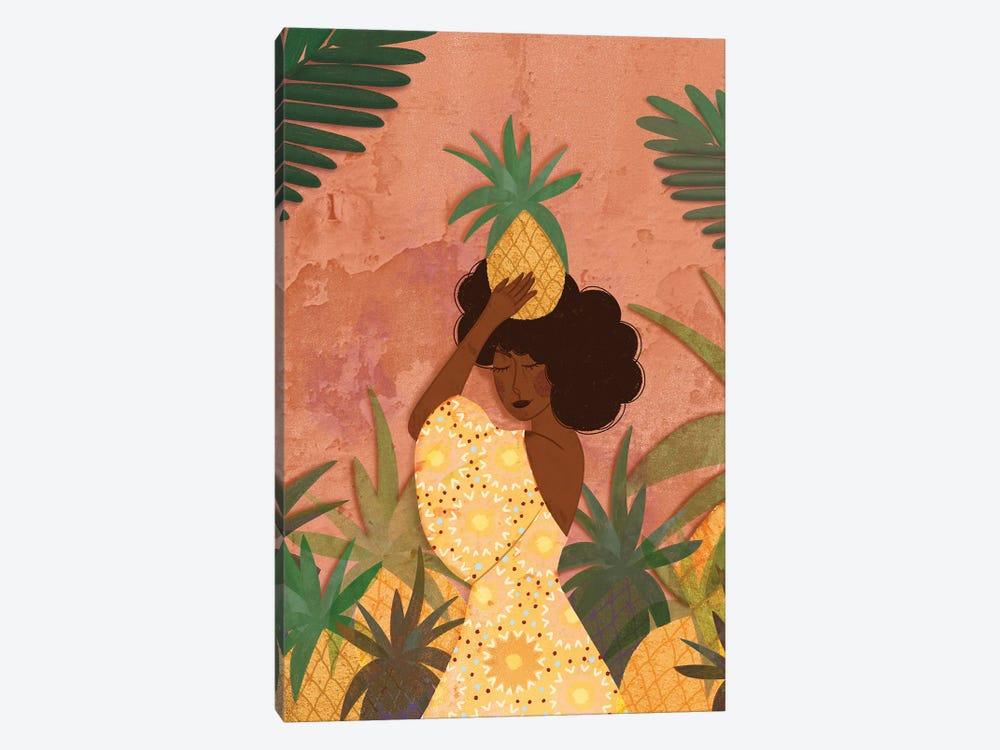 Pineapple Harvest by Olivia Bürki 1-piece Art Print