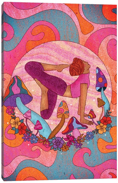 Powerhouse Canvas Art Print - Yoga Art