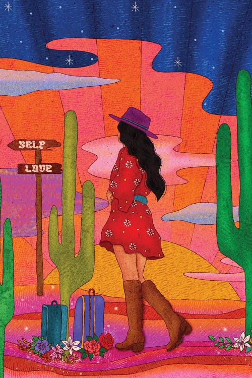You Are Worthy by Olivia Bürki wall art