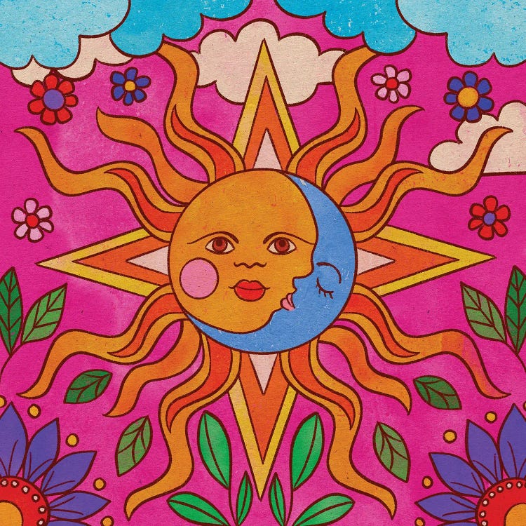 Sol Y Luna by Olivia Bürki wall art