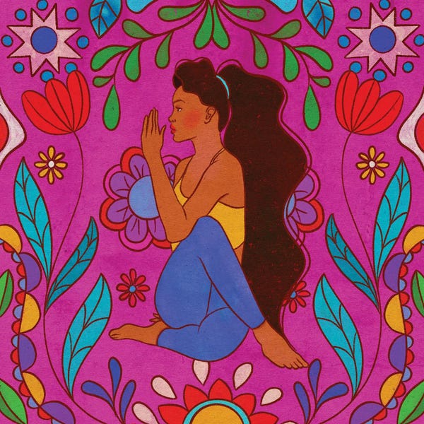 Yoga: Colorful Yoga by Olivia Bürki