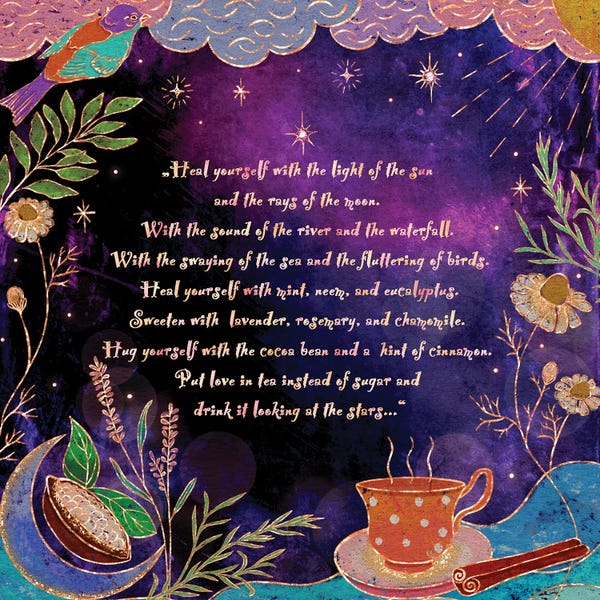 Calm: Poem Of María Sabina Part I by Olivia Bürki