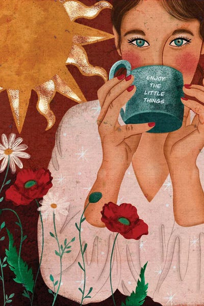 Women's Tops: Enjoy The Little Things by Olivia Bürki