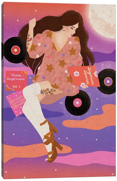 Daydreamer Canvas Art Print - '70s Music