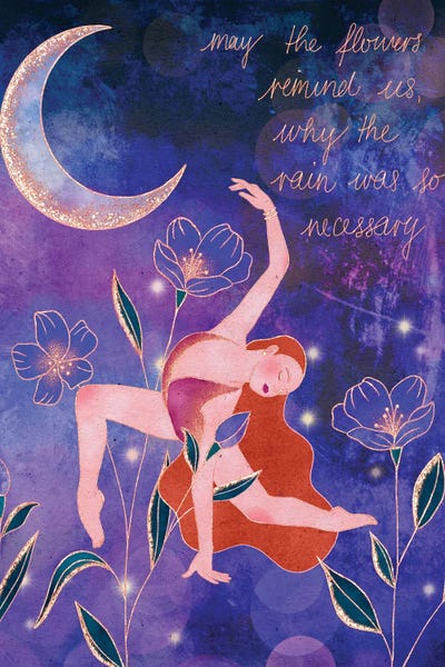 Blue: Bloom Girl by Olivia Bürki