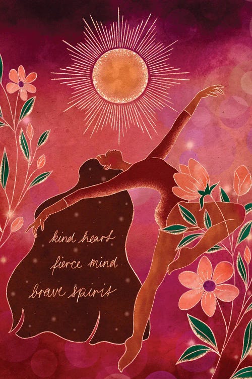 Brave Spirit by Olivia Bürki wall art