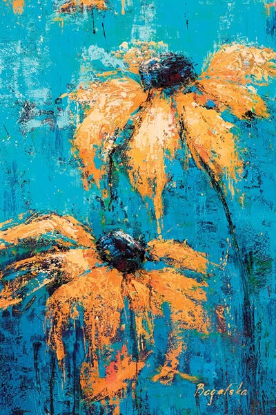 Artists From Ukraine: Black-Eyed Susans by Olena Bogatska