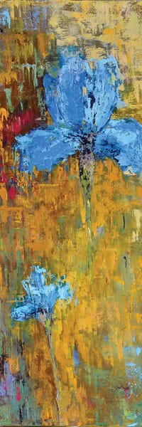 Irises: Blue Iris by Olena Bogatska