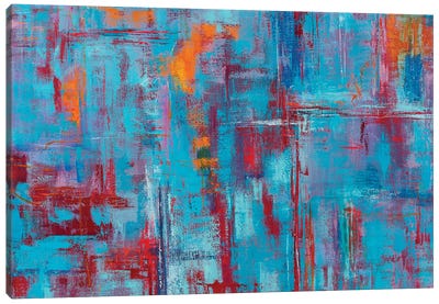 Abstract L Canvas Art Print - Artists From Ukraine