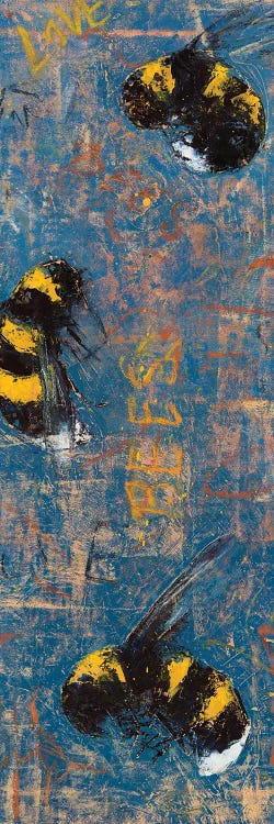 Busy Bees by Olena Bogatska wall art