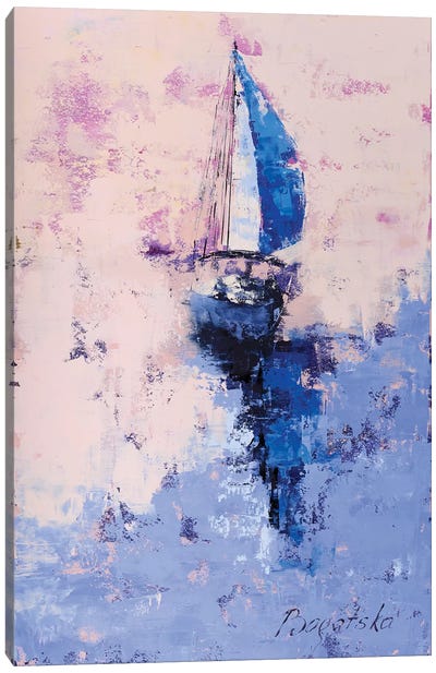 Evening Sail Canvas Art Print - Olena Bogatska