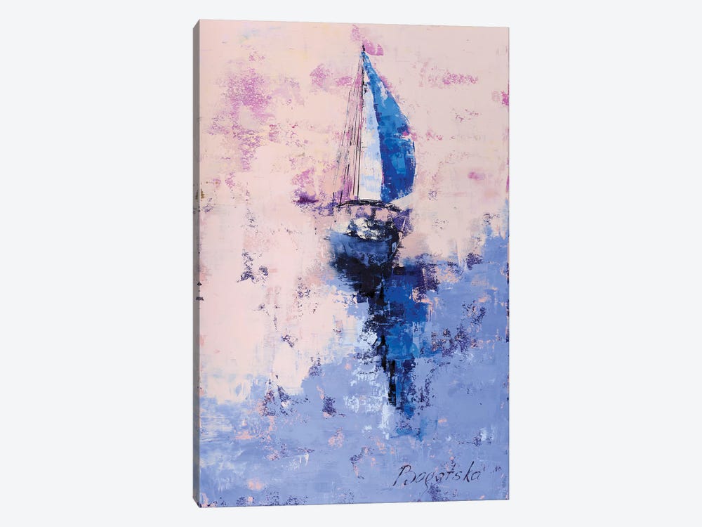 Evening Sail by Olena Bogatska 1-piece Canvas Art