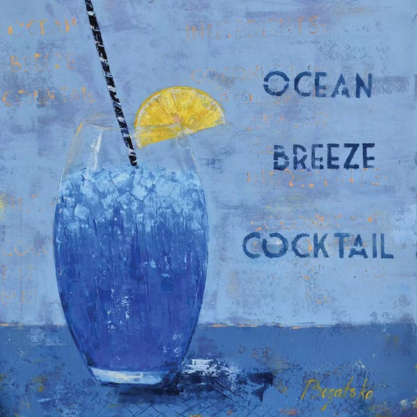 Cocktails & Mixed Drinks: Ocean Breeze Cocktail by Olena Bogatska