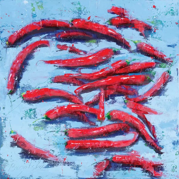 Gardening: Peppers I by Olena Bogatska