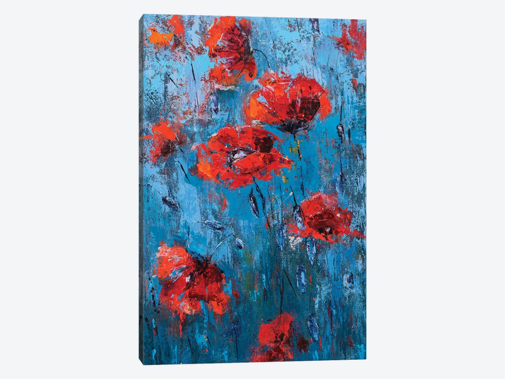 Poppyseed II by Olena Bogatska 1-piece Canvas Art