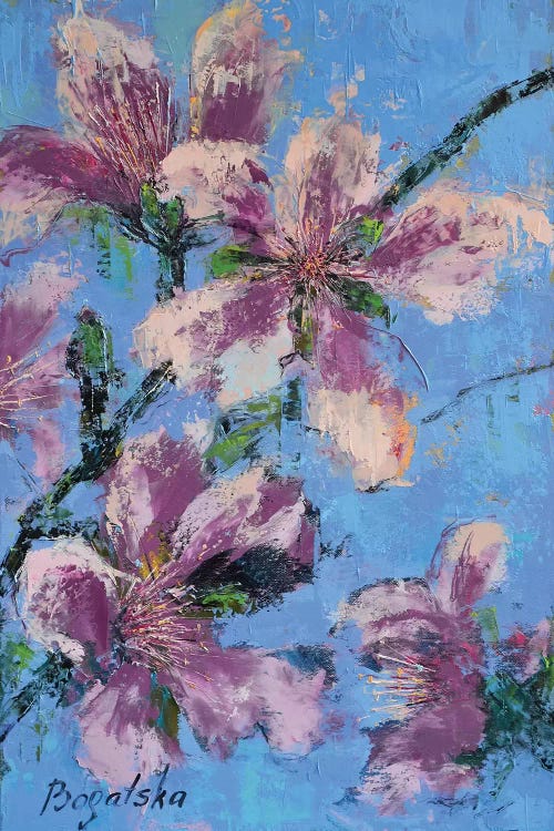 Purple Blossom by Olena Bogatska wall art