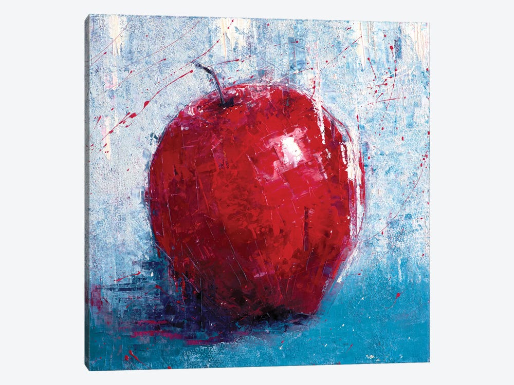 Red Apple 1-piece Canvas Art