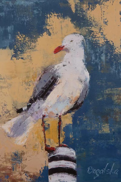 Artists From Ukraine: Seagull I by Olena Bogatska