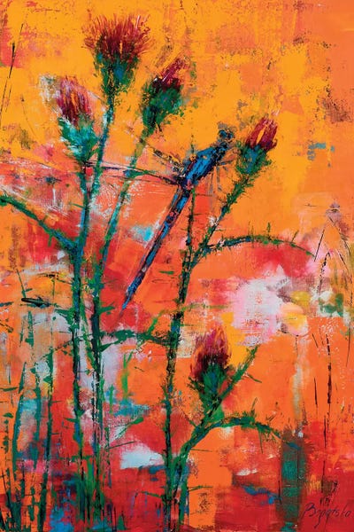 Artists From Ukraine: Thistle by Olena Bogatska