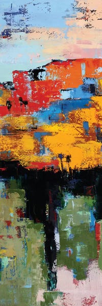 Panoramic Vertical: Abstract VIII by Olena Bogatska