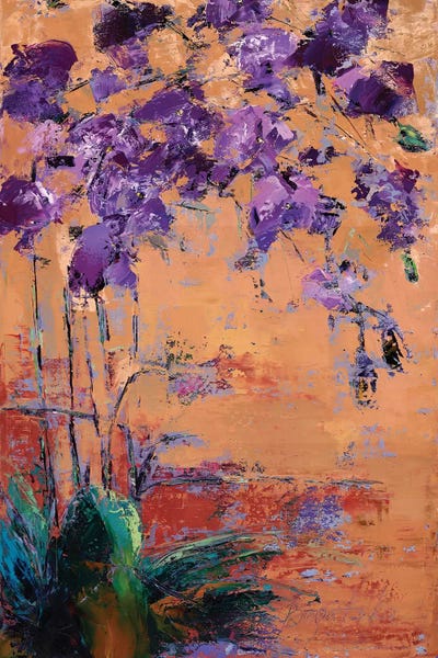 Orchids: Purple Orchid by Olena Bogatska