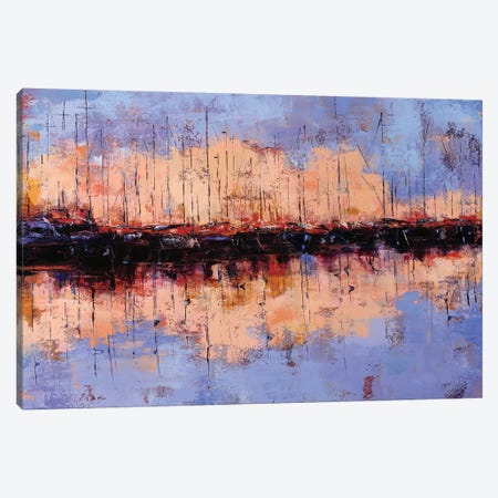 Sunset Canvas Print #OBO97} by Olena Bogatska Canvas Artwork