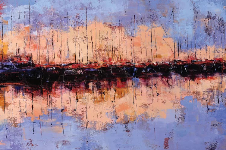 Sunset by Olena Bogatska wall art