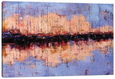 Sunset Canvas Art Print - Olena Bogatska