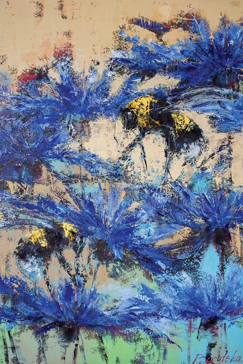 Beesy Day by Olena Bogatska wall art